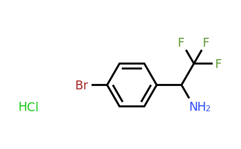 CAS 842169-72-6 | 1-(4-Bromo-phenyl)-2,2,2-trifluoro-ethylamine hydrochloride