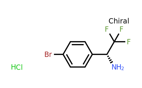 (R)-1-(4-Bromo-phenyl)-2,2,2-trifluoro-ethylamine hydrochloride