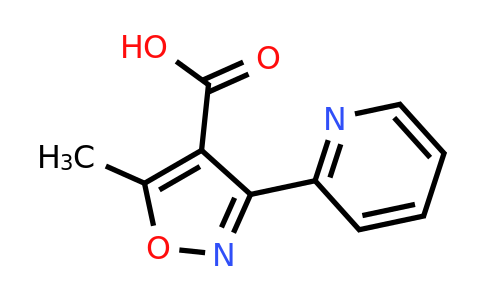 CAS 842958-49-0 | 5-methyl-3-(pyridin-2-yl)-1,2-oxazole-4-carboxylic acid