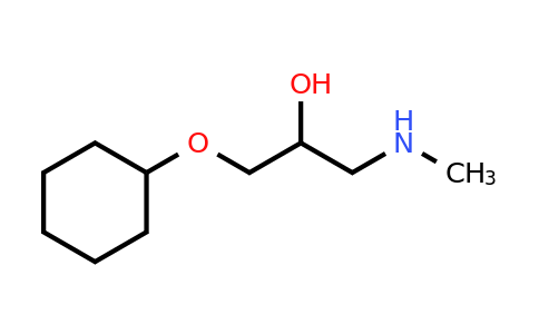 CAS 842971-36-2 | 1-(Cyclohexyloxy)-3-(methylamino)propan-2-ol