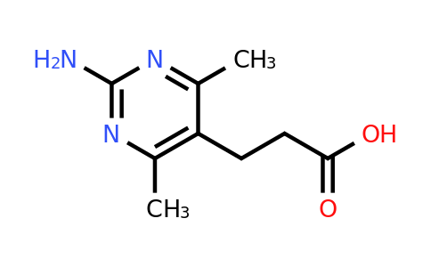 CAS 842973-02-8 | 3-(2-Amino-4,6-dimethylpyrimidin-5-yl)propanoic acid