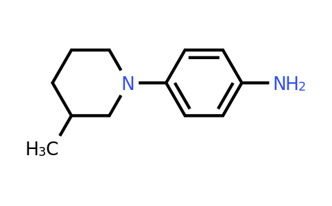 CAS 842974-35-0 | 4-(3-Methylpiperidin-1-yl)aniline