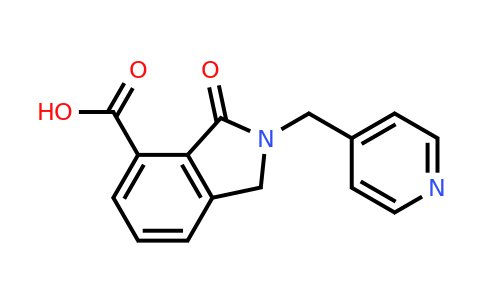 CAS 842974-44-1 | 3-Oxo-2-(pyridin-4-ylmethyl)isoindoline-4-carboxylic acid