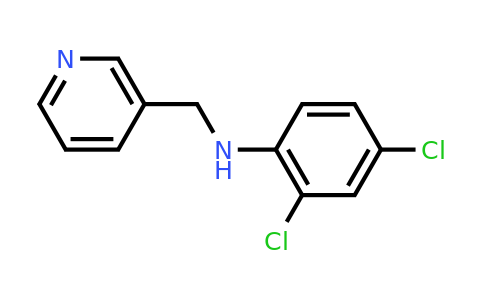 CAS 84324-64-1 | 2,4-Dichloro-N-(pyridin-3-ylmethyl)aniline