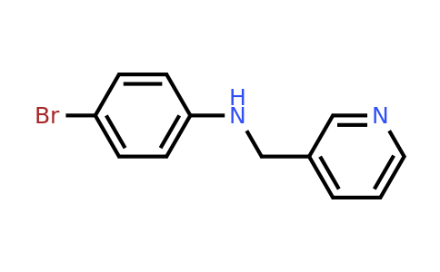CAS 84324-68-5 | 4-Bromo-N-(pyridin-3-ylmethyl)aniline