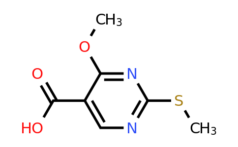 CAS 84332-06-9 | 4-Methoxy-2-(methylthio)-5-pyrimidinecarboxylic acid