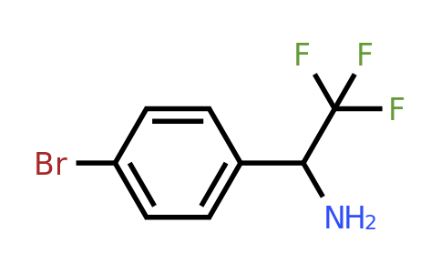 CAS 843608-46-8 | 1-(4-Bromophenyl)-2,2,2-trifluoroethanamine