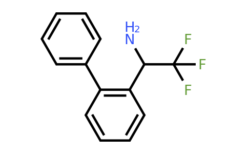 CAS 843608-49-1 | 1-Biphenyl-2-YL-2,2,2-trifluoro-ethylamine