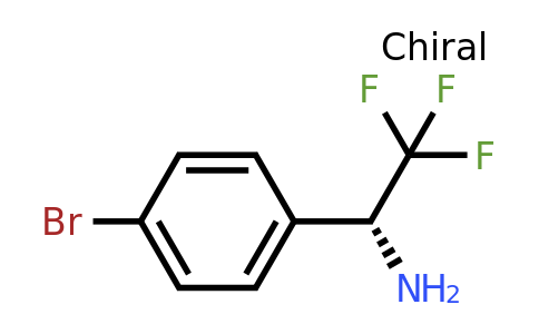 CAS 843608-53-7 | (R)-1-(4-Bromo-phenyl)-2,2,2-trifluoro-ethylamine