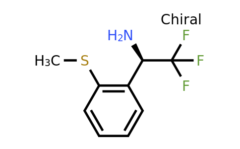 CAS 843608-55-9 | (R)-2,2,2-Trifluoro-1-(2-methylsulfanyl-phenyl)-ethylamine