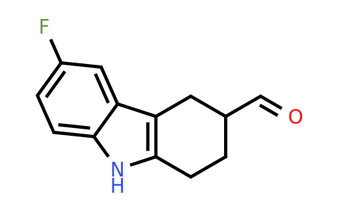 CAS 843653-04-3 | 6-Fluoro-2,3,4,9-tetrahydro-1H-carbazole-3-carbaldehyde