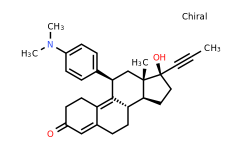 CAS 84371-65-3 | (1S,3aS,3bS,10R,11aS)-10-[4-(dimethylamino)phenyl]-1-hydroxy-11a-methyl-1-(prop-1-yn-1-yl)-1H,2H,3H,3aH,3bH,4H,5H,7H,8H,9H,10H,11H,11aH-cyclopenta[a]phenanthren-7-one