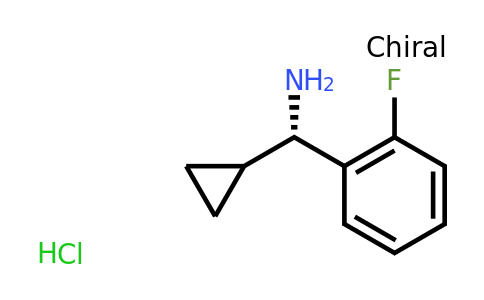 CAS 844470-82-2 | (S)-Cyclopropyl(2-fluorophenyl)methanamine hydrochloride
