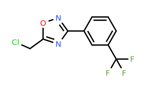 CAS 844498-80-2 | 5-(Chloromethyl)-3-[3-(trifluoromethyl)phenyl]-1,2,4-oxadiazole