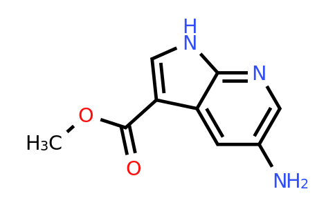 5-Amino-1H-pyrrolo[2,3-B]pyridine-3-carboxylic acid methyl ester
