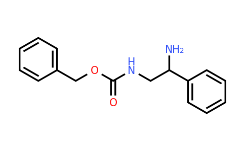 CAS 84477-93-0 | (2-Amino-2-phenyl-ethyl)-carbamic acid benzyl ester