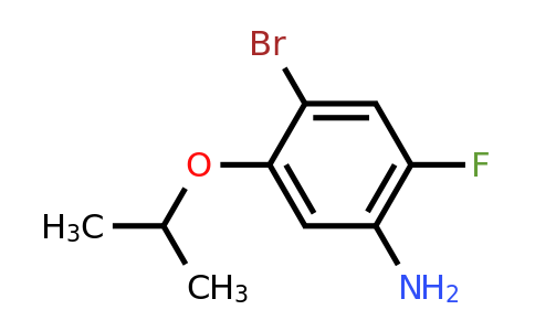 CAS 84478-40-0 | 4-Bromo-2-fluoro-5-isopropoxyaniline