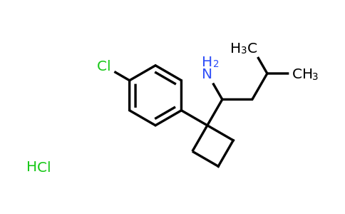 CAS 84484-78-6 | 1-(1-(4-Chlorophenyl)cyclobutyl)-3-methylbutan-1-amine hydrochloride