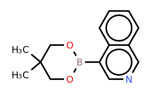 CAS 844891-01-6 | Isoquinoline-4-boronic acid 2,2-dimethylpropanediol-1,3 cyclic ester