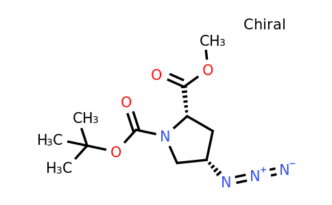 O1-tert-butyl O2-methyl (2S,4S)-4-azidopyrrolidine-1,2-dicarboxylate