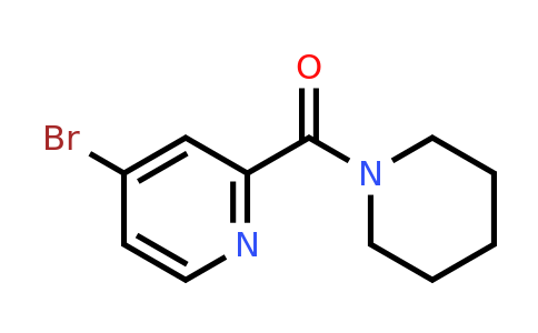 CAS 845306-07-2 | (4-Bromopyridin-2-YL)(piperidin-1-YL)methanone