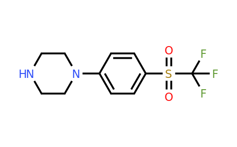 CAS 845616-92-4 | 1-(4-trifluoromethanesulfonylphenyl)piperazine