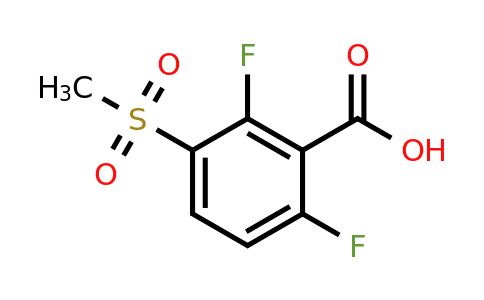 CAS 845617-17-6 | 2,6-difluoro-3-methanesulfonylbenzoic acid