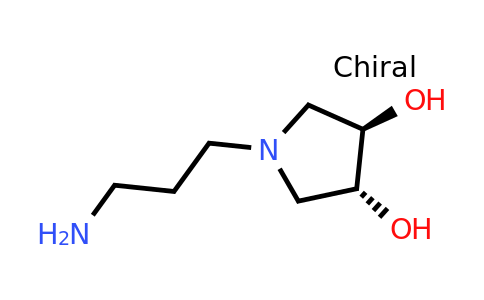 CAS 845752-45-6 | (3R,4R)-1-(3-Amino-propyl)-pyrrolidine-3,4-diol