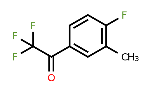 CAS 845823-10-1 | 4'-Fluoro-3'-methyl-2,2,2-trifluoroacetophenone