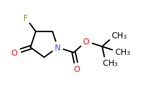 CAS 845894-03-3 | tert-butyl 3-fluoro-4-oxopyrrolidine-1-carboxylate