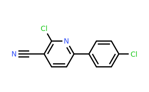 CAS 84596-41-8 | 2-Chloro-6-(4-chlorophenyl)nicotinonitrile