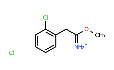 CAS 84612-80-6 | 2-(2-Chlorophenyl)-1-methoxyethaniminium chloride