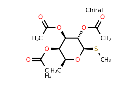 CAS 84635-54-1 | (2S,3R,4R,5S,6R)-2-Methyl-6-(methylthio)tetrahydro-2H-pyran-3,4,5-triyl triacetate
