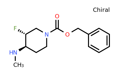 CAS 847041-31-0 | benzyl trans-3-fluoro-4-(methylamino)piperidine-1-carboxylate