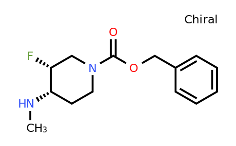 CAS 847041-32-1 | benzyl cis-3-fluoro-4-(methylamino)piperidine-1-carboxylate