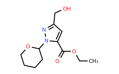CAS 847139-28-0 | ethyl 5-(hydroxymethyl)-2-tetrahydropyran-2-yl-pyrazole-3-carboxylate