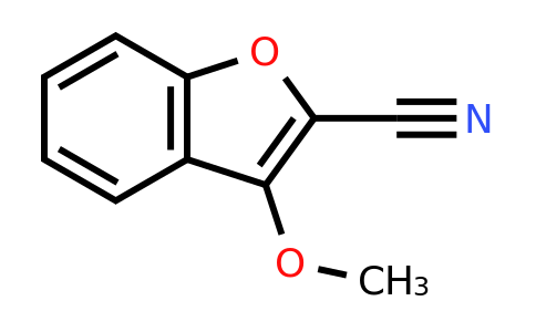 CAS 84748-24-3 | 3-methoxy-1-benzofuran-2-carbonitrile