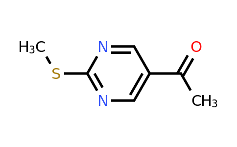 CAS 84755-29-3 | 1-(2-(Methylthio)pyrimidin-5-yl)ethanone