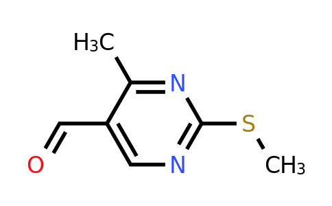 CAS 84755-30-6 | 4-Methyl-2-(methylthio)pyrimidine-5-carbaldehyde