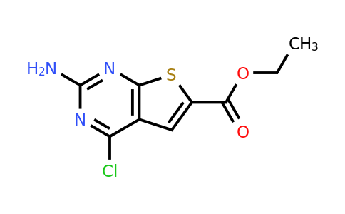 CAS 847560-46-7 | ethyl 2-amino-4-chlorothieno[2,3-d]pyrimidine-6-carboxylate