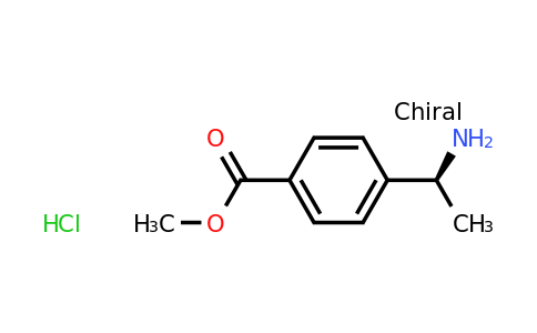 CAS 847728-91-0 | (S)-4-(1-Amino-ethyl)-benzoic acid methyl ester hydrochloride