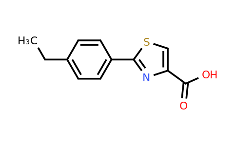 CAS 847744-15-4 | 2-(4-Ethylphenyl)-1,3-thiazole-4-carboxylic acid