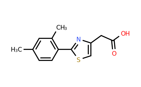 CAS 847744-16-5 | 2-[2-(2,4-dimethylphenyl)-1,3-thiazol-4-yl]acetic acid