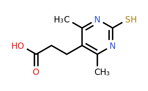 CAS 847744-19-8 | 3-(4,6-dimethyl-2-sulfanylpyrimidin-5-yl)propanoic acid