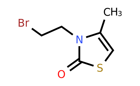 CAS 847744-20-1 | 3-(2-bromoethyl)-4-methyl-2,3-dihydro-1,3-thiazol-2-one