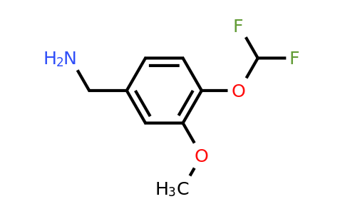 CAS 847744-28-9 | [4-(difluoromethoxy)-3-methoxyphenyl]methanamine