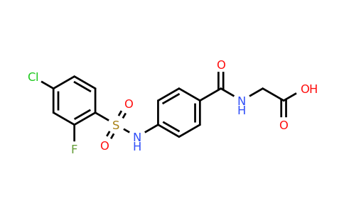CAS 847751-79-5 | 2-{[4-(4-chloro-2-fluorobenzenesulfonamido)phenyl]formamido}acetic acid