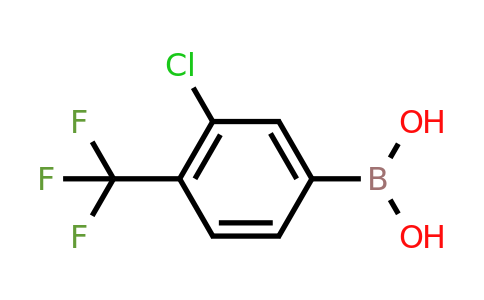 CAS 847756-88-1 | 3-Chloro-4-(trifluoromethyl)phenylboronic acid