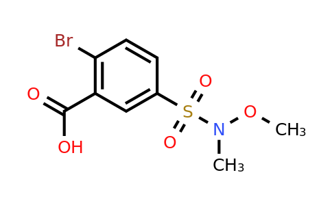 CAS 847758-97-8 | 2-bromo-5-[methoxy(methyl)sulfamoyl]benzoic acid