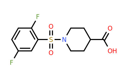 CAS 847759-02-8 | 1-(2,5-difluorobenzenesulfonyl)piperidine-4-carboxylic acid